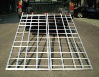 Automatic Distributors - Automatic Distributors 6ft. Aluminum Bi-Fold Ramp - AR01XW48