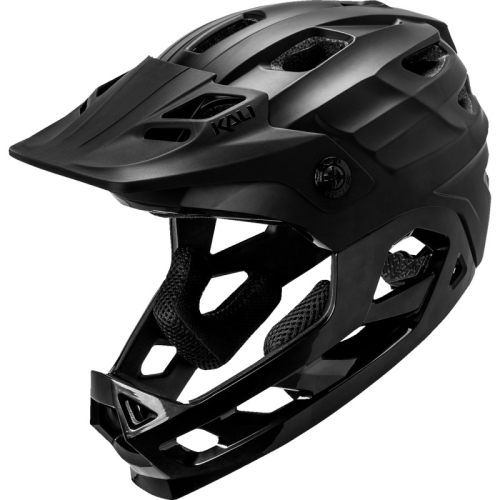 Kali Protectives - Kali Protectives Child Maya Race Helmet - 0221924112 - Black - OSFA