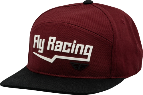 Fly Racing - Fly Racing Fly Flash Hat - 351-0042 - Red/White - OSFM