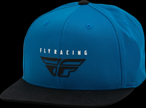 Fly Racing - Fly Racing Fly Hill Climb Hat - 351-0021 - Blue/Black - OSFM
