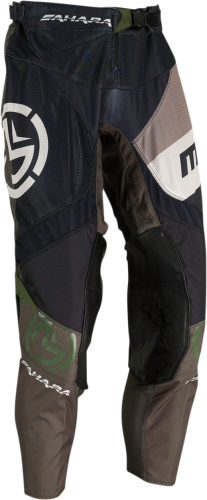 Moose Racing - Moose Racing Sahara Pants - 2901-9038 - Black/Green - 42