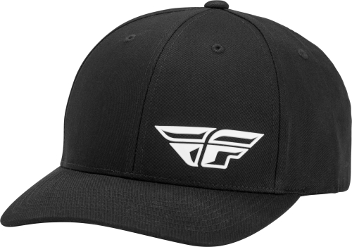 Fly Racing - Fly Racing Fly F-Wing Hat - 351-0135 - Black - OSFM