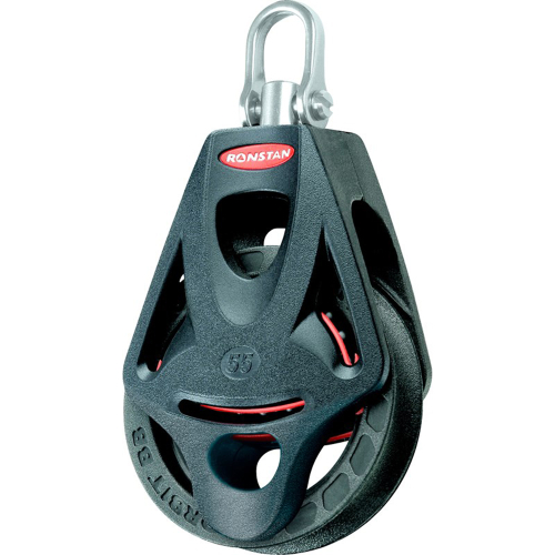 Ronstan - Ronstan Series 55 Ball Bearing Orbit Block - Single - Becket - Swivel Head