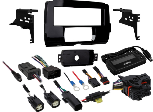 Saddle Tramp - Saddle Tramp Single DIN Conversion Kit - 99-9700WR