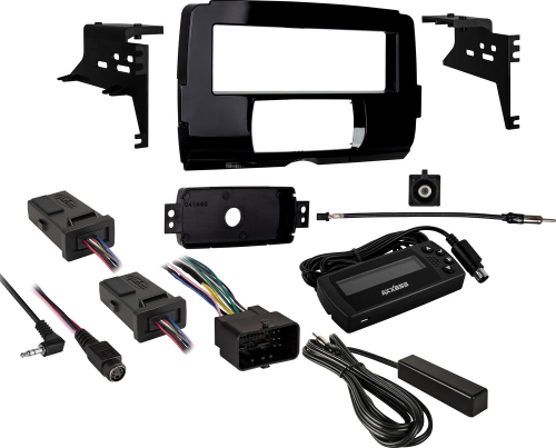 Saddle Tramp - Saddle Tramp Single DIN Conversion Kit with Interface - 99-9714WR