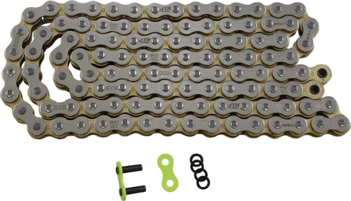 D.I.D - D.I.D 520 VR46 X-Ring Chain - Silver/Gold - 114 links - M520VR46SG114