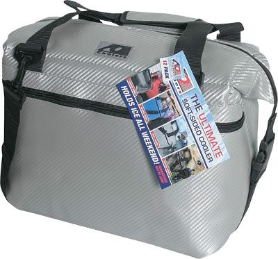 AO Coolers - AO Coolers Carbon Series Cooler - Silver - AOCR48SL