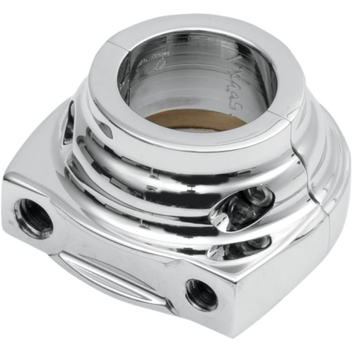 Performance Machine - Performance Machine Dual-Cable Throttle Housing - Thread-In - Chrome - 0063-2001-CH