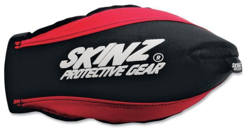 Skinz Protective Gear - Skinz Protective Gear Pro-Series Handguards - Black/Red - HGP100-BK/RD
