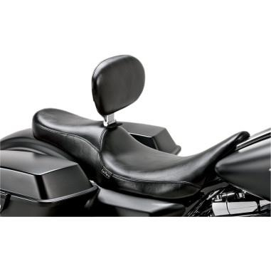 Le Pera - Le Pera Silhouette Seat - Smooth 2-Up Full Length with Driver Backrest - LK-847BR