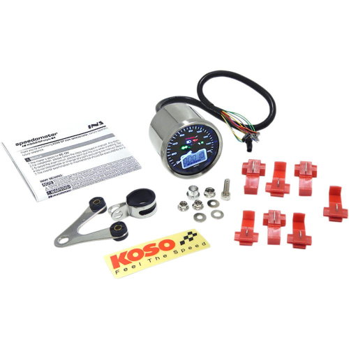 Koso North America - Koso North America H-D D-64 Speedometer - BB641B34-HD