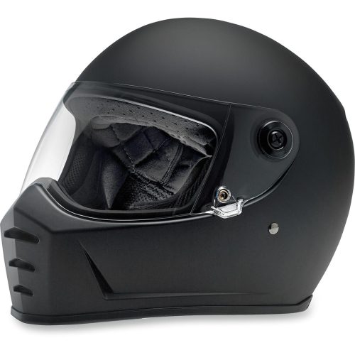 Biltwell Inc. - Biltwell Inc. Lane Splitter Solid Helmet - 1004-201-105 - Flat Black - X-Large