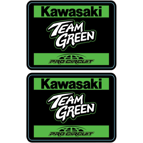 N-Style - N-Style Team Green Team Badge Decals - TS30-1065