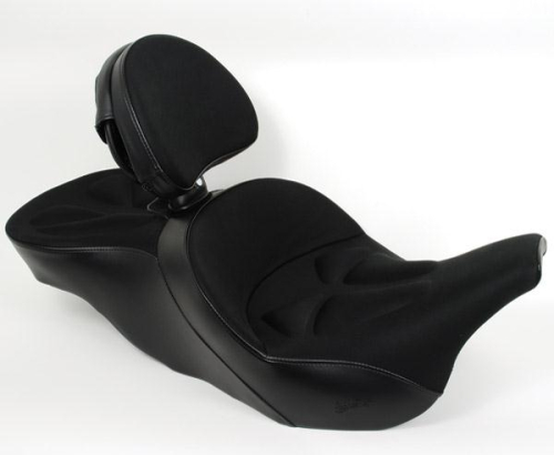 Saddlemen - Saddlemen Explorer G-Tech Seat with Driver Backrest - H04-13-0301