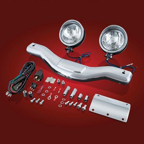 Show Chrome - Show Chrome Contour Driving Light Kit - 3 1/2in. Diameter - 55-312