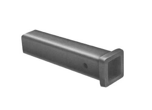 Buyers - Buyers Receiver Tube - 2in. x 6in. - 5/8in. Pin Hole - RT25806B