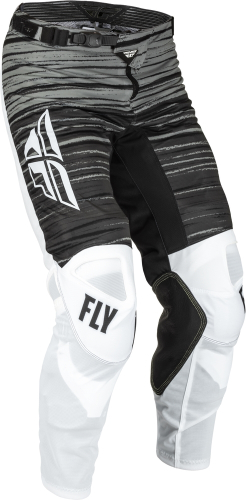Fly Racing - Fly Racing Kinetic Mesh Pants - 376-32640 - White/Black/Gray - 40