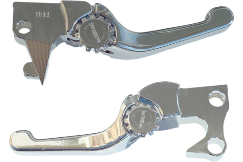 Powerstands Racing - Powerstands Racing Anthem Shorty Lever Set - Chrome - 12-01653-20