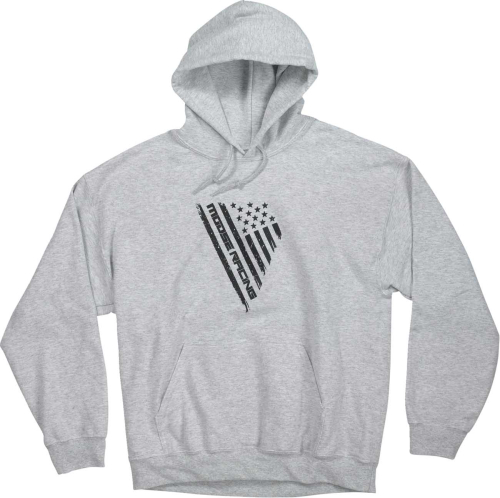 Moose Racing - Moose Racing Salute Hoody - 3050-6347 - Ash - Small