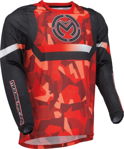 Moose Racing - Moose Racing Sahara Jersey - 2910-7207 - Red/Black - X-Large
