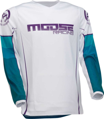 Moose Racing - Moose Racing Qualifier Jersey - 2910-7179 - Blue/White - 5XL