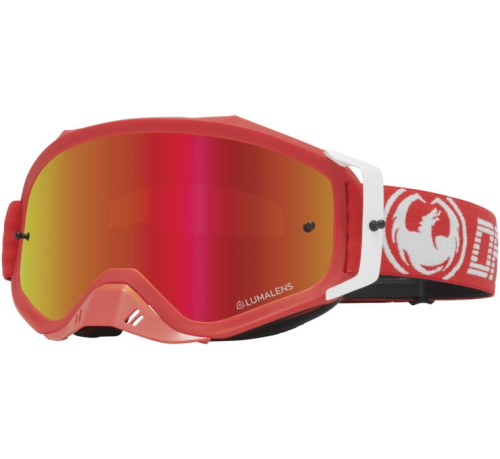 Dragon Alliance - Dragon Alliance Dragon Eyewear MXV Plus Goggles - 358756024602 - Ranger Red / Red Ion Lens - OSFM