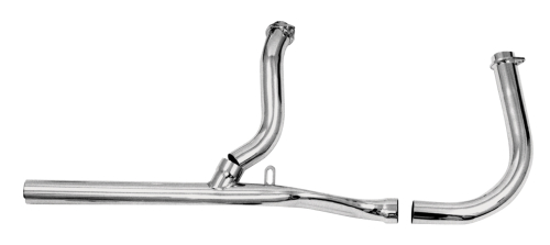 Paughco - Paughco 2-Into-1 Exhaust Header - Chrome - 713C