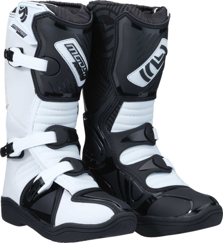 Moose Racing - Moose Racing M1.3 Youth Boots - 3411-0431 - Black/White - 2