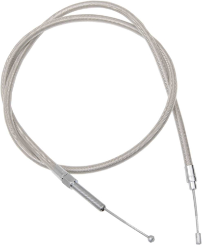 Drag Specialties - Drag Specialties Alternative Length Braided High Efficiency Clutch Cable - 58in. - 5320258HE