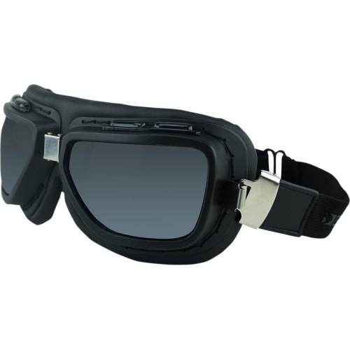 Bobster Eyewear - Bobster Eyewear Pilot Goggles - BPIL001 - Black/Clear Lens - OSFM