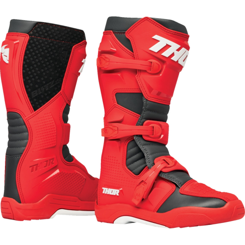 Thor - Thor Blitz XR Boots - 3410-3111 - Red/Charcoal - 9