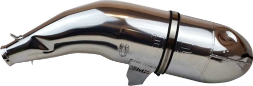 BikeMan Performance - BikeMan Performance Performance Single Pipe - Ceramic Chrome - 01-328-C