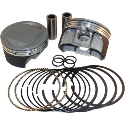 KB Performance - KB Performance Super-Duty Forged Piston Kit (110ci.) - Standard Bore 4.00in., 10.0:1 Compression - KB661LCA.STD