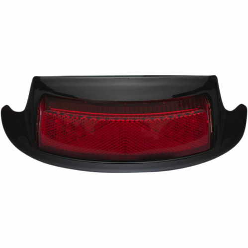 Custom Dynamics - Custom Dynamics Rear Fender Tip Light - Gloss Black - Red Lens - GENFTTOURRBLK