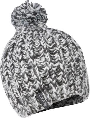 DSG - DSG Pom Womens Beanie - 35587 - Marled Black/Gray - OSFM