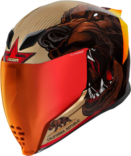 Icon - Icon Irflite Ursa Major Helmet - 0101-13932 - Gold - Small