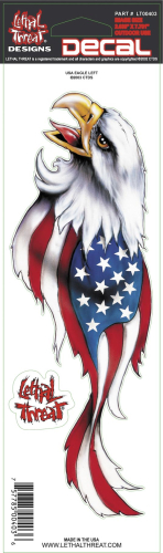 Lethal Threat - Lethal Threat USA Eagle Left Decal - LT00403