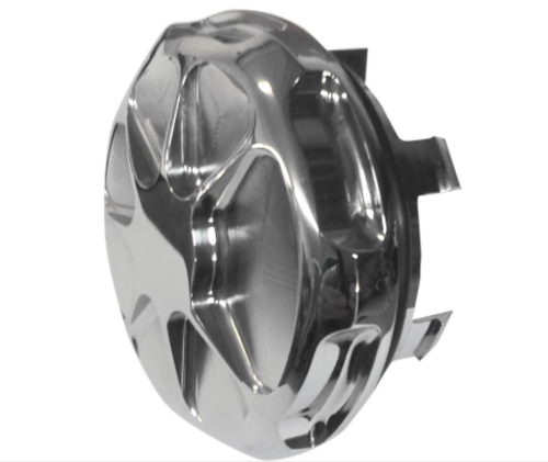 LA Choppers - LA Choppers Fusion Dummy Gas Cap - Artistic Chrome - LA-F320-01