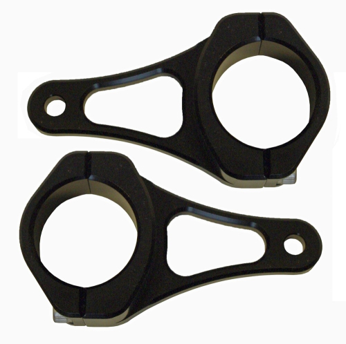 ModQuad - ModQuad Horizontal End Light Bar Mount - 1-1/4in. - Black - LMH-1.25-BLK