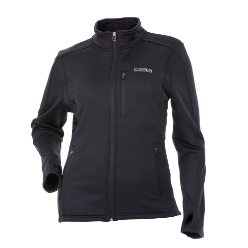 DSG - DSG Performance Womens Fleece Zip Up Jacket - 99410 - Black - Large