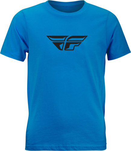 Fly Racing - Fly Racing Fly Youth F-Wing Tee - 352-0663YM - Turquoise - Medium
