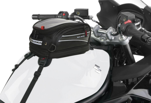 Nelson-Rigg - Nelson-Rigg CL-2014 Journey Mini Tank Bag with Strap Mounts - CL2014ST