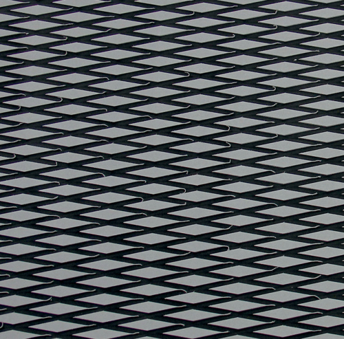 Hydro-Turf - Hydro-Turf Ride Mat Material - Diamond Groove - Gray/Black - SHT37CD2TPGY/BK