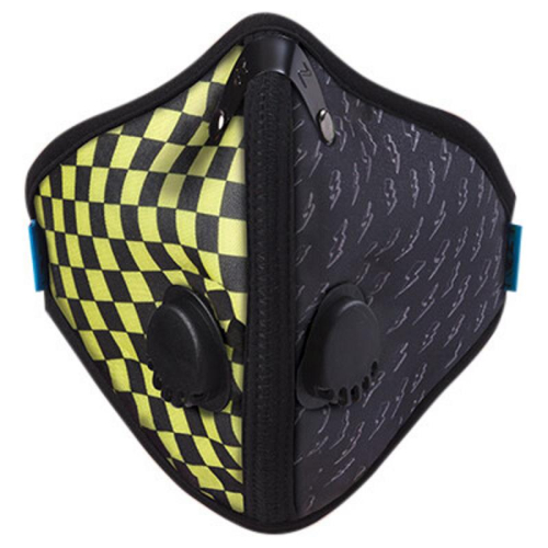 RZ Mask - RZ Mask M2N Masks - 25080 - Yellow Checkered - Medium