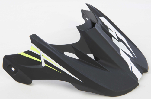 Fly Racing - Fly Racing Visor for Kinetic Fullspeed Helmets - Matte Black/Hi-Viz - 73-4775