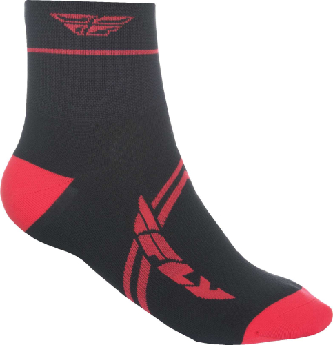 Fly Racing - Fly Racing Action Socks - 350-0362L - Red/Black - Lg-XL