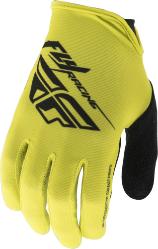Fly Racing - Fly Racing Media Gloves - 350-09513 - Lime/Black - 13