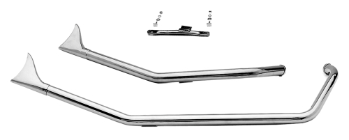 Paughco - Paughco Upsweep Fishtail Drag Pipes - 716B2F