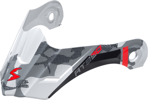 Scorpion - Scorpion Peak Visor for EXO-AT950 Helmets - Outrigger White/Gray - 52-533-90