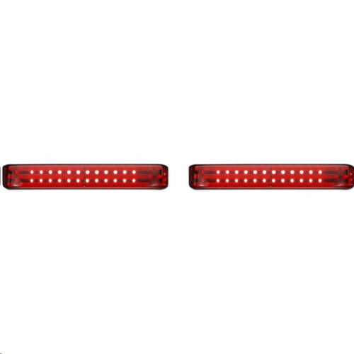 Custom Dynamics - Custom Dynamics Probeam Sequential LED Saddlebag Light - Chrome With Red Lens - PB-SBSEQ-SS6-CR